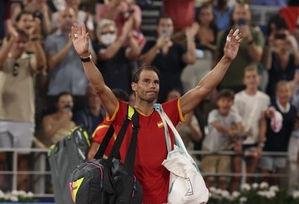 Rafael Nadal se despide de París.