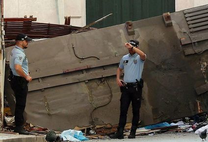 Un agente de la policía lusa se ha convertido en el protagonista de un conmovedor rescate.