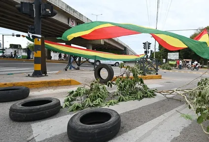Los choques se dieron puntualmente en el Puente Amistad, que conecta Bolivia con Brasil