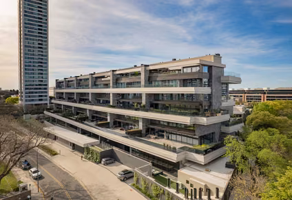 El edificio del Grupo Emes, de Marcelo Midlin, que fue premiado.