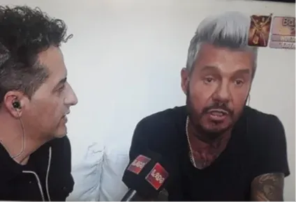 Reportaje exclusivo de De Brito a Tinelli