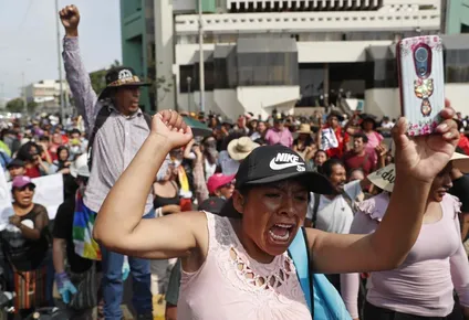 Protestas en Lima