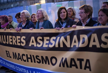 Reclamo contra la violencia de género.