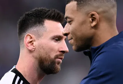 Messi y Mbappé
