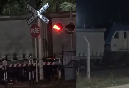 Motociclista de 28 años murió tras ser chocado por un tren