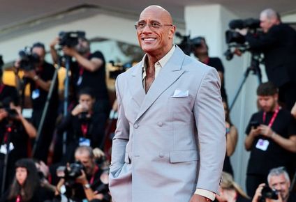 Dwayne Johnson en el Festival de Cine de Venecia.&nbsp;