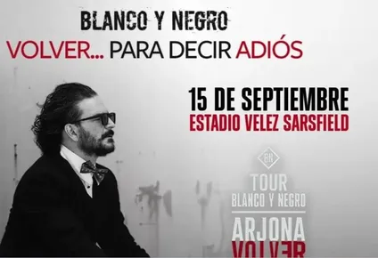 Arjona confirmó las fechas reprogramadas para sus shows en Argentina por problemas de salud