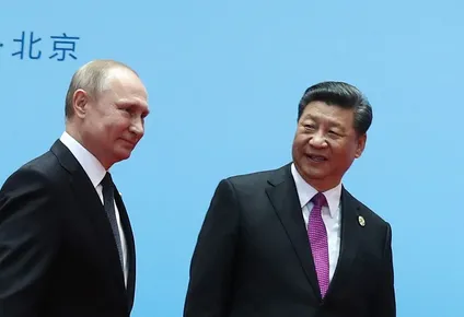 Vladimir Putin y Xi Jinping en el Foro de la Franja y la Ruta de 2019. (Archivo)