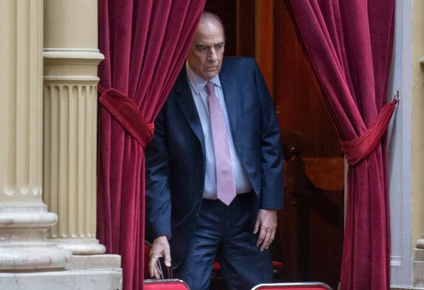 Guillermo Francos, el hombre detras de las negociaciones para blindar los vetos presidenciales.&nbsp;