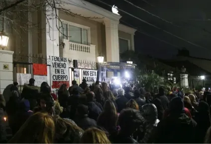 El lema de la convocatoria fue que sea pacífica