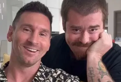 Lionel Messi y Migue Granados