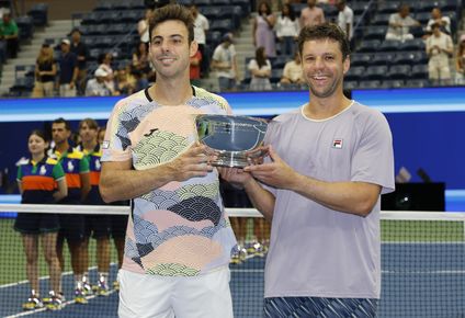 el espanol marcel granollers y el argentino horacio zeballos lograron la hazana y conquistaron el us open