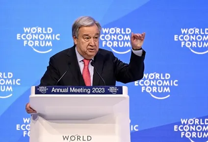 antonio guterres advierte que el mundo va camino hacia una guerra  ?mas amplia?