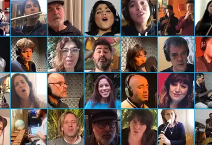 decenas de musicos interpretan chiquillada en homenaje a los ninos uruguayos
