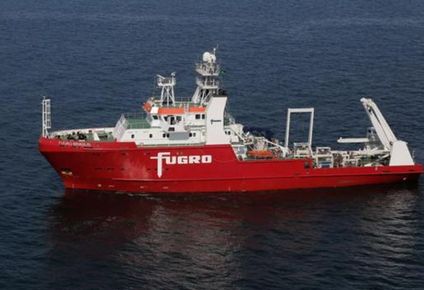 La empresa Fugro Supporter es contratista de YPF y opera en Malvinas.