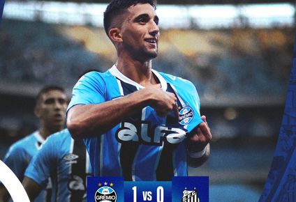 Gremio destacó a Kike Olivera tras su gol