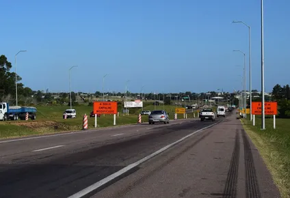 La zona que se ha valorizado, ruta 5 y camino Pérez, sector de acceso a la UAM.