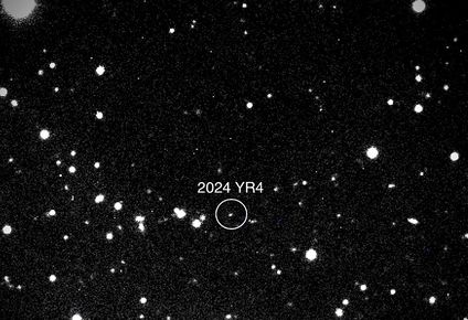 El asteroide 2024 YR4