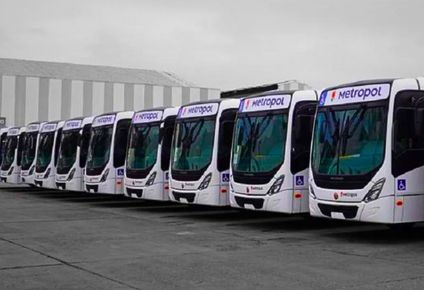 colectivos: paran todos los servicios de una de las lineas del amba