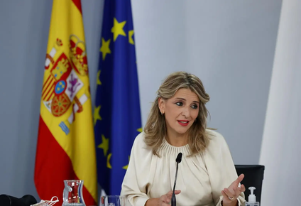 Yolanda Díaz, vicepresidenta segunda y ministra de Trabajo.