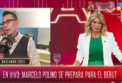 Polino y Latorre en la previa del Bailando