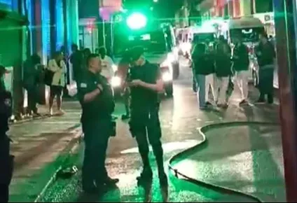 Incendio en pensión de Ciudad Vieja