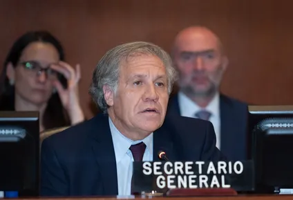 Secretario general de la OEA, Luis Almagro