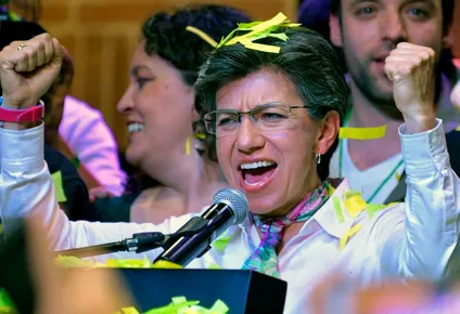claudia lopez es la primera alcaldesa en la historia de bogota